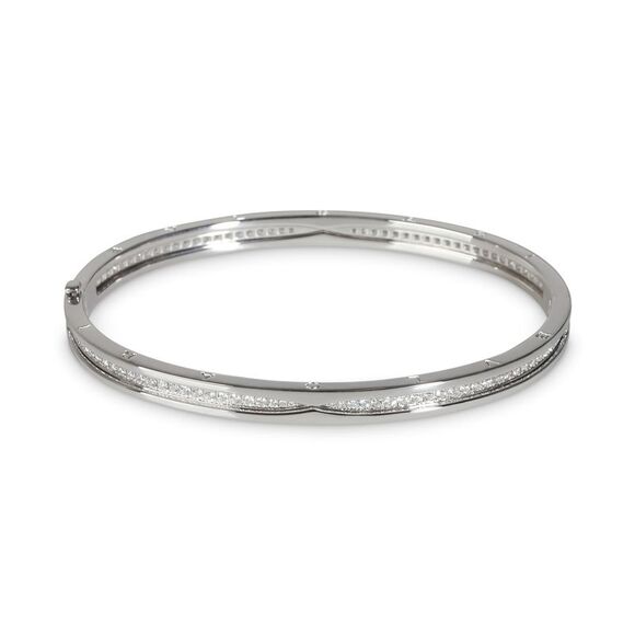 BVLGARI Jewelry - BVLGARI B.zero1 Bracelet in 18k White Gold 1.01 CTW